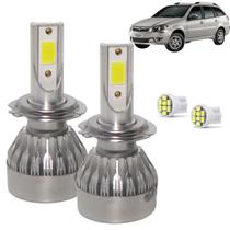 Kit Super Led Parati G3 2000 a 2005 Farol Duplo Baixo H7 20000 Lumens Kit Super Led Parati G3 2000 a 2005 Farol Duplo Baixo H7 20000 Lumens