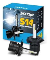 Kit super led shockligth h4 6000k 12v 32w 3600lm s14 Kit super led shockligth h4 6000k 12v 32w 3600lm s14