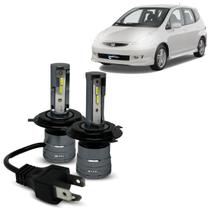 Kit Super Led Small Honda Fit 03 À 08 Farol Alto Baixo Milha