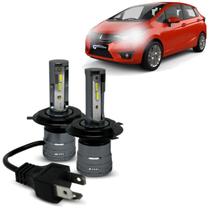 Kit Super Led Small Honda Fit 13 À 19 Farol Alto Baixo Milha