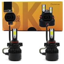 Kit Super Led Techone 8000k 12v Encaixe H16 3.000 Lúmens Para Carro e Moto Possui Ângulo de Emissão 360