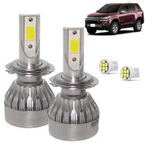 Kit Super Led Trailblazer 2013 a 2017 Farol Baixo H7 20000 Lumens Kit Super Led Trailblazer 2013 a 2017 Farol Baixo H7 20000 Lumens