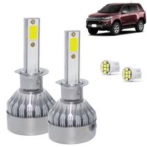 Kit Super Led Trailblazer 2013 a 2017 Farol Milha H1 20000 Lumens