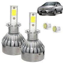 Kit Super Led Vectra 2009 a 2011 Farol Milha H3 20000 Lumens Kit Super Led Vectra 2009 a 2011 Farol Milha H3 20000 Lumens
