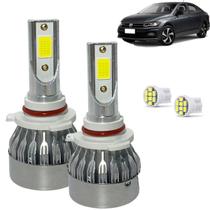 Kit Super Led Virtus Farol Milha H11 20000 Lumens