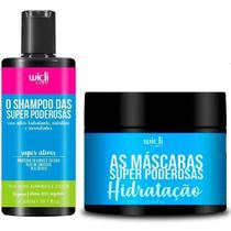 Kit Super Poderosas Widi Care Shampoo 300ml + Máscara de Hidratação 300g