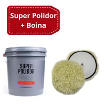 Kit Super Polidor 4kg + Boina Lincoln