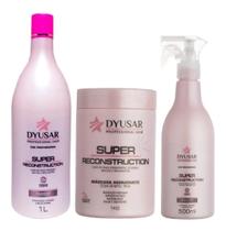 Kit Super Reconstrução 1Kg Com Queratina Restauradora