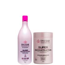 Kit Super Reconstruction Shampoo e Máscara DYUSAR Grande