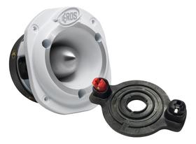 Kit Super Tweeter Eros ETA 44 Trio Branco 300W 8 Ohms + Reparo Original Eros ETA 44 Trio