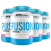 Kit Super Whey Protein: 4X Fusion Protein Foods 900G