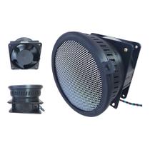 Kit Superfan 120mm 2.0 Exaustor + Filtro Carvão Ativado Odor Grow Indoor