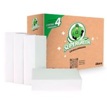 Kit Supergreen Esponja Limpadora (4 Unidades) - Ákora Kit Supergreen Esponja Limpadora (4 Unidades) - Ákora