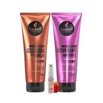 Kit Supermáscaras 1 Aceleradora de Força 1 Disciplinante Antifrizz 240g Haskell + Presente Lourre 15ml Kit Supermáscaras 1 Aceleradora de Força 1 Disciplinante Antifrizz 240g Haskell + Presente Lourre 15ml