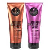 Kit Supermáscaras 1 Aceleradora de Força 1 Disciplinante Antifrizz 240g Haskell Kit Supermáscaras 1 Aceleradora de Força 1 Disciplinante Antifrizz 240g Haskell