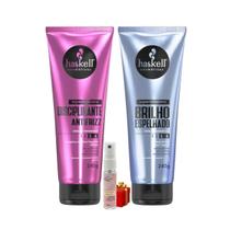 Kit Supermáscaras 1 Disciplinante Antifrizz 1 Brilho Espelhado 240g Haskell + Presente Lourre 15ml Kit Supermáscaras 1 Disciplinante Antifrizz 1 Brilho Espelhado 240g Haskell + Presente Lourre 15ml