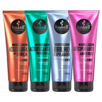 KIT SUPERMÁSCARAS HASKELL ACELERADORA ACIDIFICANTE BRILHO DISCIPLINANTE 240g KIT SUPERMÁSCARAS HASKELL ACELERADORA ACIDIFICANTE BRILHO DISCIPLINANTE 240g