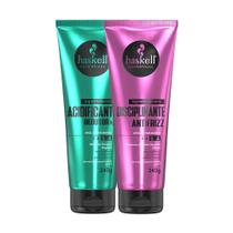 Kit Supermáscaras Haskell Acidificante Redutor de pH e Disciplinante Antifrizz 240g Kit Supermáscaras Haskell Acidificante Redutor de pH e Disciplinante Antifrizz 240g