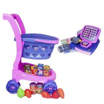 Kit Supermercado Infantil Completo Brinquedo Menina Pç Kit Supermercado Infantil Completo Brinquedo Menina Pç