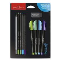 Kit Supersoft Cores Frias 10 Peças Faber Castell