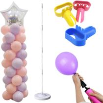 Kit Suporte 1,50m + Kit Acessórios para Decoração e Festa Kit Suporte 1,50m + Kit Acessórios para Decoração e Festa