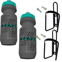 Kit Suporte 15g + 2 Garrafinha Caramanhola Sense Bike 500ml Kit Suporte 15g + 2 Garrafinha Caramanhola Sense Bike 500ml
