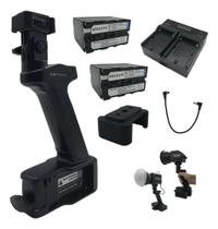 Kit Suporte 2 Npf970 Carregador Duplo S Kit Suporte 2 Npf970 Carregador Duplo S