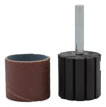 Kit Suporte 4 Lixa Tubo Pferd 3030 A80 Para Metais e ligas