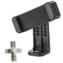 Kit Suporte Adaptador p/ Celular Giratório 2x1 +Parafuso 1/4 Kit Suporte Adaptador p/ Celular Giratório 2x1 +Parafuso 1/4