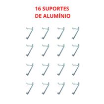 KIT Suporte Alumínio Para Prateleira para Freezer Vertical (FRICON) - 16 peças