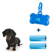 Kit Suporte Coletor Cocô Pet + 2 Refil Saquinhos Cachorro Gato Kit Suporte Coletor Cocô Pet + 2 Refil Saquinhos Cachorro Gato