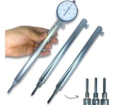 Kit Suporte Com Relógio Comparador Com Rosca M10 M12 M14 Pms Kit Suporte Com Relógio Comparador Com Rosca M10 M12 M14 Pms