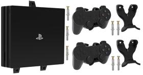 Kit Suporte Compatível Playstation 4 Pro Controles Ps4 Verti