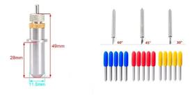 Kit Suporte De Faca Lâmina Para Gcc+ 06 Lâminas 2,0 Mm