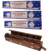 Kit Suporte De Incenso Mais Incenso Sai Baba