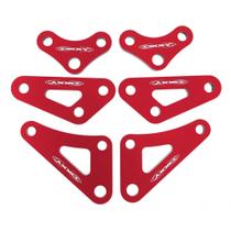 Kit Suporte Do Motor Crf 250f 6 Peças Nacional Oxxy Racing