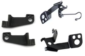 Kit Suporte Do Pisca Honda Nxr 150 Bros 2003/2008 4 peças