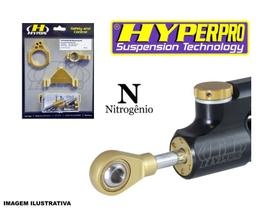 Kit Suporte Dourado Amortecedor Direção Hyperpro Z800 z 800