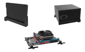 Kit Suporte Externo Placa Mãe Estante De Aço Aramado Mineração