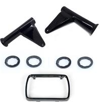 Kit Suporte Farol E Aro Com Borrachas Cg Today 125 Preto