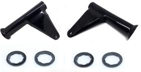 Kit Suporte Farol E Borrachas Cg 125 Today 125 99 Preto