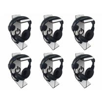 Kit Suporte Fone Headset Headphone De Mesa gammer escritório