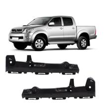 Kit Suporte Guia Dianteiro Parachoque Hilux 2012 2013 2014 2015