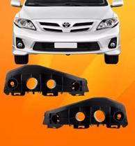 Kit Suporte Guia Parachoque Dianteiro Corolla 2012 2013 2014 Kit Suporte Guia Parachoque Dianteiro Corolla 2012 2013 2014