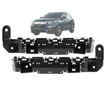 Kit Suporte Guia Parachoque Dianteiro Hrv 2015 16 17 18 19 2020 2021