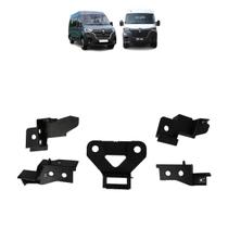 Kit suporte inferior do parachoque renault master 2022 a 2025 5 pecas original 622900905r Kit suporte inferior do parachoque renault master 2022 a 2025 5 pecas original 622900905r