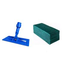 Kit Suporte LT Limpa Tudo Com 10 Fibras Abrasivas Multiuso Kit Suporte LT Limpa Tudo Com 10 Fibras Abrasivas Multiuso