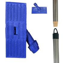 Kit SUPORTE LT Limpa Tudo Com CABO DE MADEIRA 60 Cm Mop Articulado Com Giro 360 Grau Para Fibra Limpeza Azulejos Cantos Kit SUPORTE LT Limpa Tudo Com CABO DE MADEIRA 60 Cm Mop Articulado Com Giro 360 Grau Para Fibra Limpeza Azulejos Cantos