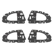 Kit Suporte Maçaneta Interna Dianteira Traseira Gol 4 Portas