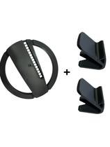 Kit Suporte Mesa Base Vertical Ps5 Slim + Suporte Controle Kit Suporte Mesa Base Vertical Ps5 Slim + Suporte Controle